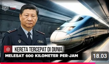 Mengungkap Kereta Maglev 600 Km/jam, Tercepat di Dunia Kalahkan Jepang dan Jerman