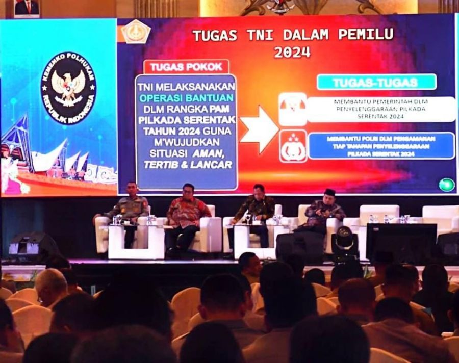 Menkopolhukam Hadi Tjahjanto Gelar Rakor Kesiapan Pilkada Serentak 2024 di Medan