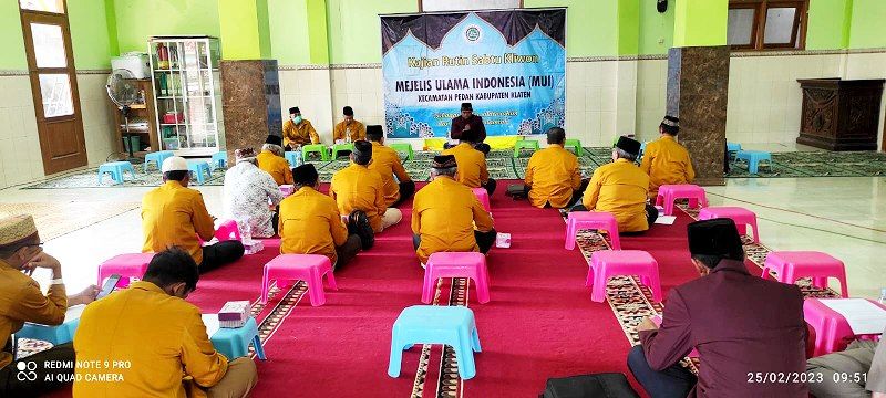 MUI Pedan Mengadakan Pengajian Rutin Bergilir di Majelis Taklim LDII