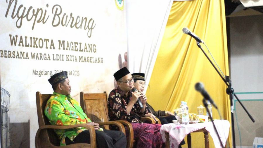 Ngopi Bareng, Walikota Magelang Dukung Toleransi Umat Beragama