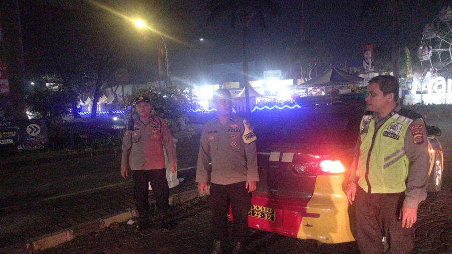 Pawas IPTU Purwantoro Pimpin Patroli Antisipasi Kejahatan di Kawasan Tunas Bitung