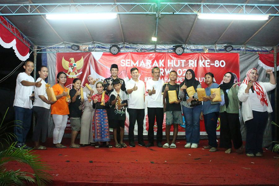Puncak HUT RI ke-80 Petojo Utara: Atraksi Seni, Aksi Pesilat dan Apresiasi LDII