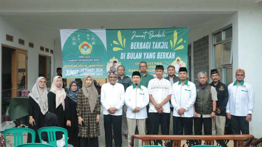 Pembagian Takjil Gratis DPD LDII Bandung Barat Dihadiri Kepala Bakesbangpol Bandung Barat