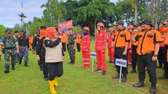 BPBD Tegal Gelar Apel Apel kesiapsiagaan Penanggulangan Bencana