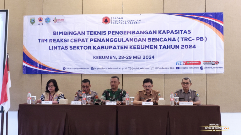 Pemkab Kebumen Perkuat TRC-PB melalui Bimbingan Teknis Lintas Sektor