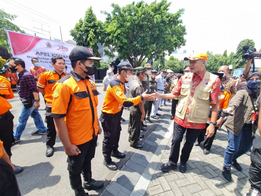 Pemprov Jateng Gelar Apel Kesiapsiagaan Hadapi Ancaman Bencana