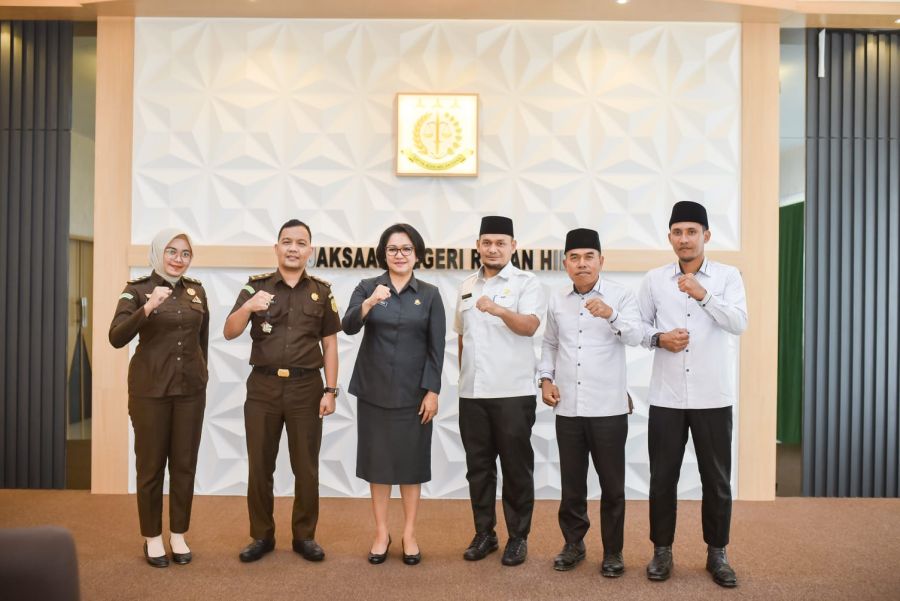 Pengurus Harian LDII Rokan Hilir Audensi dengan Kajari Rokan Hilir