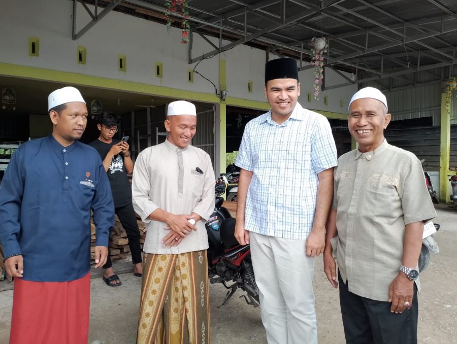 Pengurus Masjid An-Nur Parit Deli Sampaikan Terima Kasih Bantuan Rendra Usman Anggota DPRD Jambi