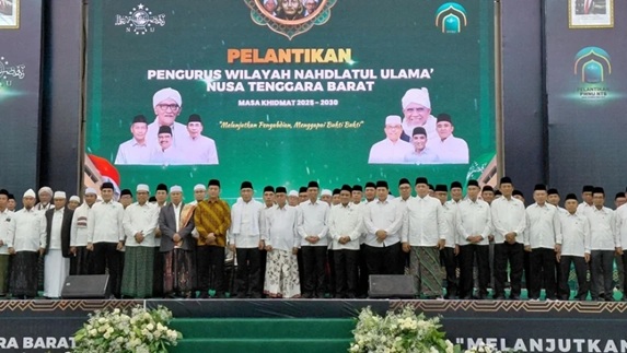Pengurus PWNU NTB Masa Khidmah 2025-2030 Dilantik Gus Yahya