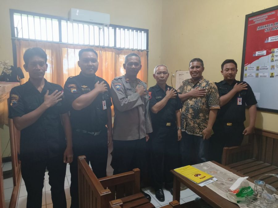 Satukan Visi dan Misi, Pengurus Senkom Mitra Polri Rembang Audensi Dengan Polres Rembang