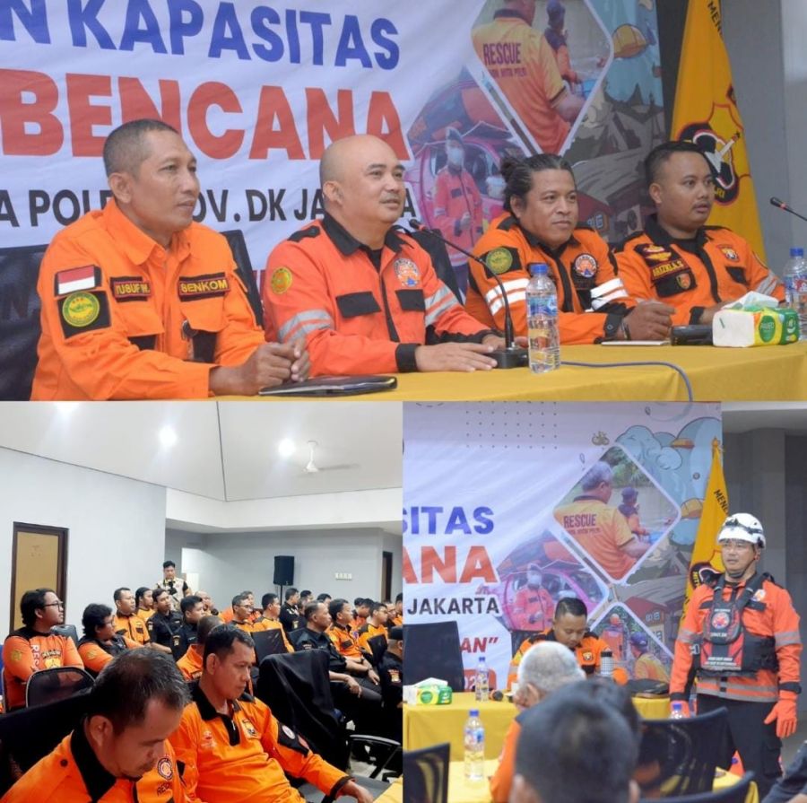 Peningkatan Kapasitas Mitigasi Bencana Anggota Senkom Mitra Polri Provinsi DKI Jakarta