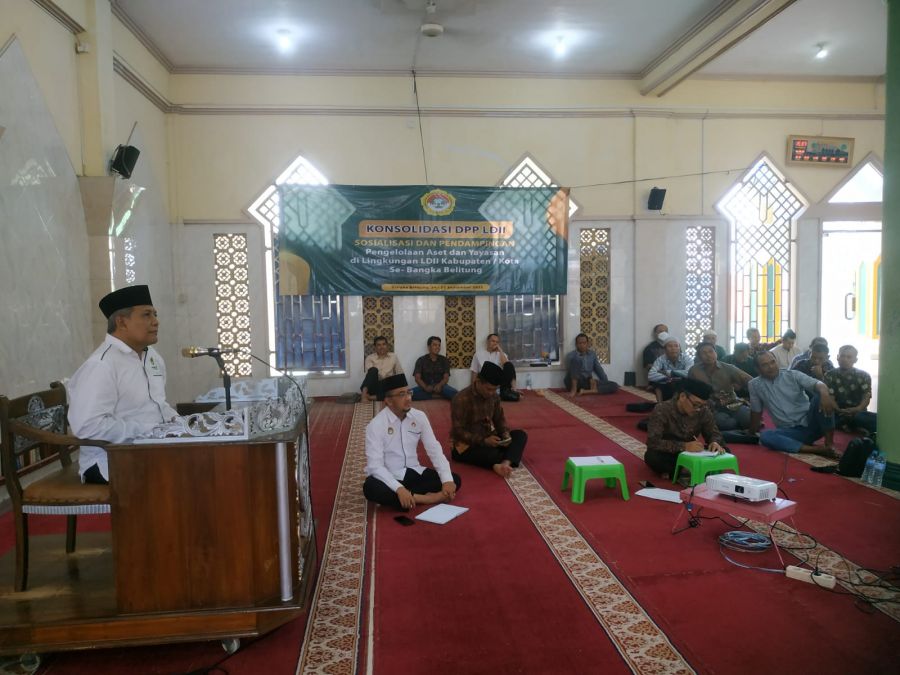 LDII Babel Ikuti Pendampingan Pengelolaan Aset dan Yayasan dari DPP