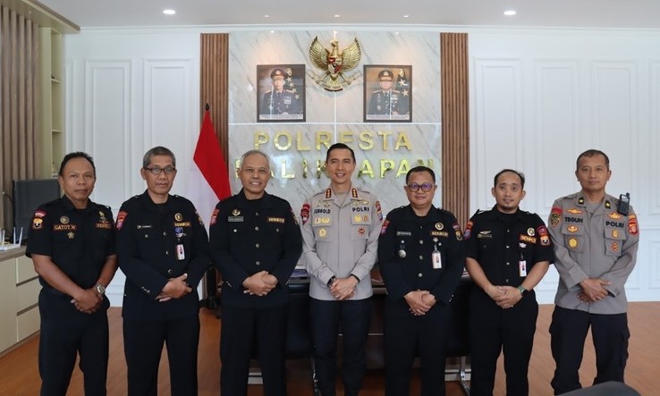 Perkuat Sinergitas, Senkom Balikpapan Audiensi dengan Kapolresta Baru