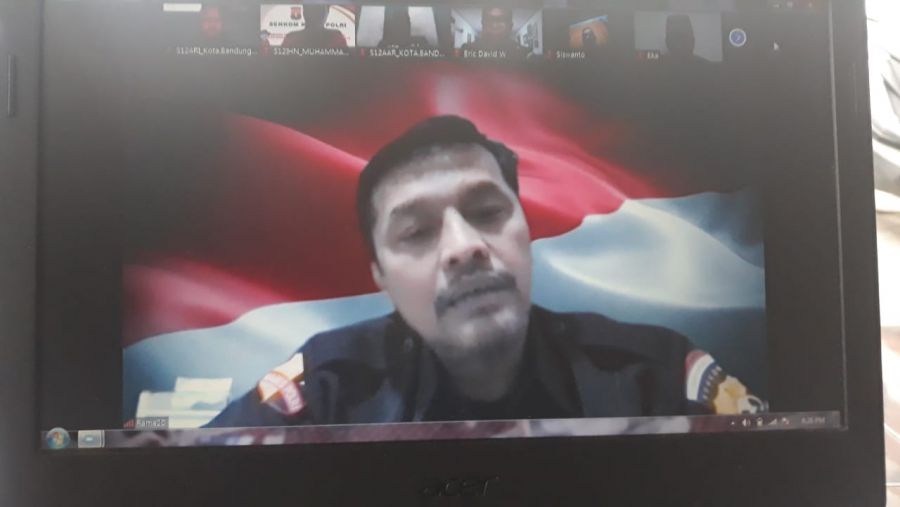 Ketua Senkom Kota Bandung Buka Rapat Persiapan Pam Lebaran