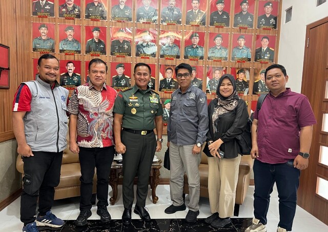PJS dan Pussenif TNI-AD Jalin Sinergi Kemitraan Informasi Strategis