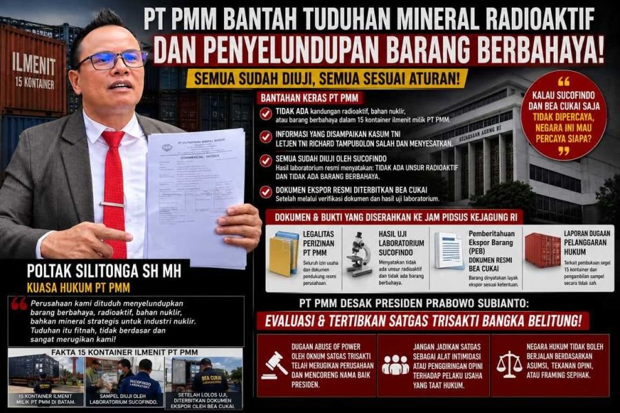 Polemik 15 Kontainer Memuncak, PT PMM Tuding Ada Abuse of Power dan Penggiringan Opini Publik