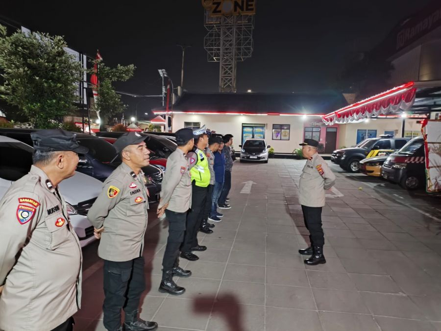 Polsek Cikupa Gelar Apel Ops Cipkon, Tingkatkan Keamanan Wilayah