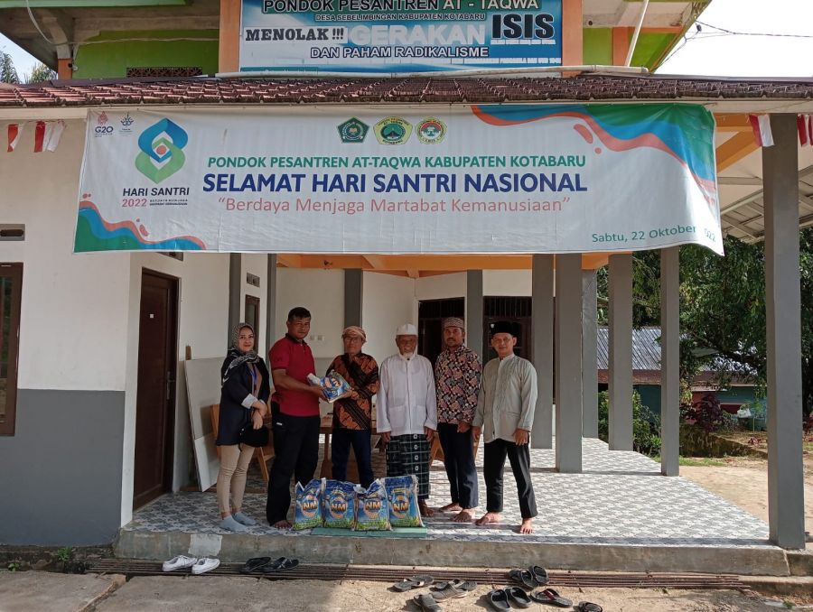 Ponpes LDII Kotabaru Terima Bantuan Dari Yayasan Satu Jiwa 