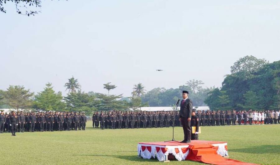 PP Senkom Mitra Polri Gelar Upacara HUT ke-80 RI, Ratusan Anggota Ikut Meriahkan di Sawangan