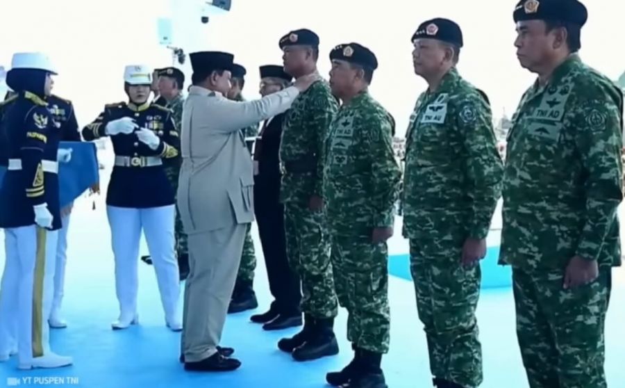 Prabowo Lantik Wakil Panglima TNI Setelah 25 Tahun, Ini Sosoknya