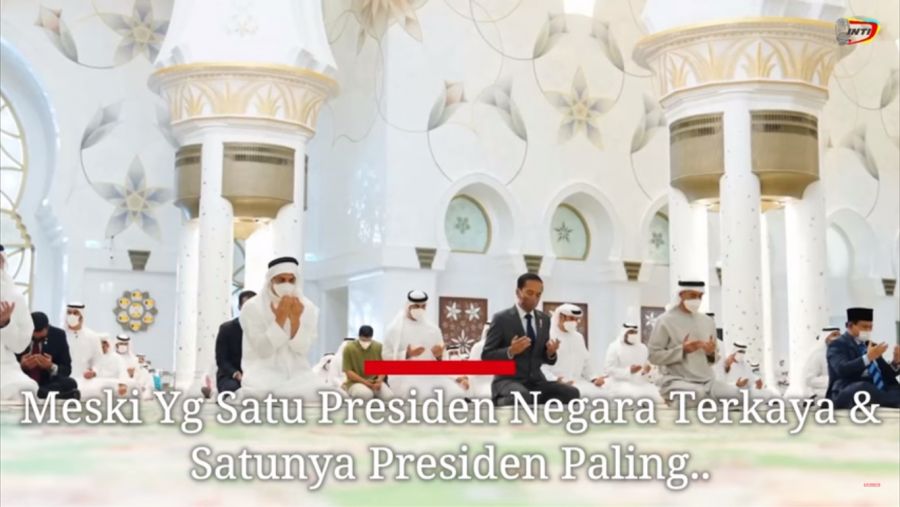 Presiden Jokowi Bersimpuh dan Berdoa Bersama Presiden UEA, Tiba-Tiba Disetujui Perjanjian CEPA