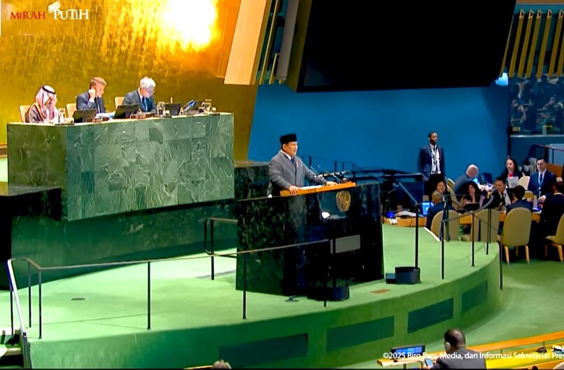 Presiden Prabowo Bicara di PBB: Indonesia Akan Terus Kawal Perjuangan Palestina di Forum Global