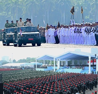 Presiden Prabowo Hadiri HUT ke-80 TNI, Tekankan Kepemimpinan Teladan dan Profesionalisme