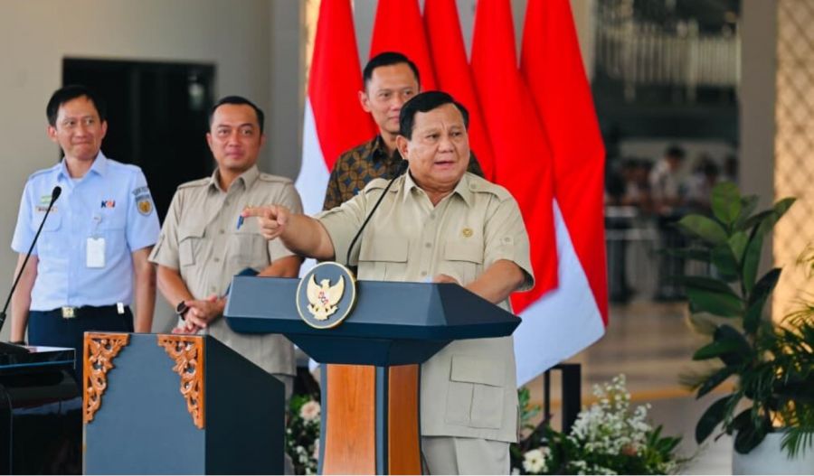 Presiden Prabowo: Sistem Kereta Api Jadi Fokus Pembangunan Nasional