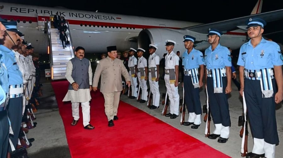 Presiden Prabowo Tiba di India untuk Hadiri KTT ke-18 BRICS sebagai Anggota Penuh