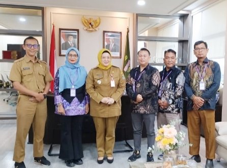 PRSI Banten Audiensi dengan Wakil Bupati, Robotika Siap Perkuat SDM Kabupaten Tangerang