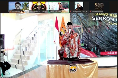 Rakerprov Senkom Jateng 2025 Dibuka Ketua PP Senkom Tri Joko