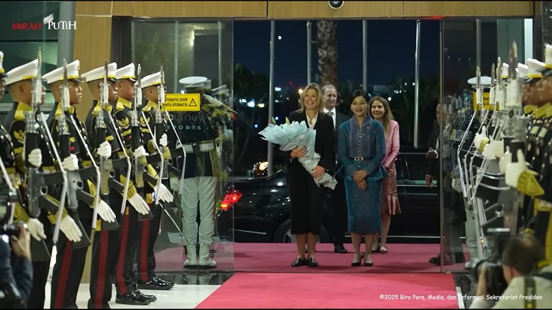 Ratu Máxima Advokat Khusus Sekjen PBB Tiba di Indonesia untuk Kunjungan Kerja