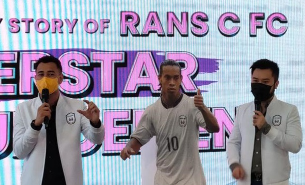 Ronaldinho Siap Bergabung Dengan Rans Cilegon FC