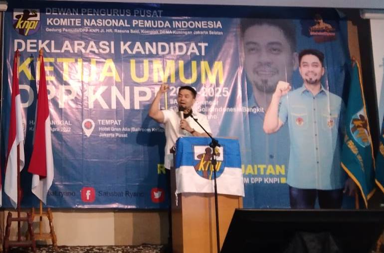 Ryano Kandidat Terkuat Ketum KNPI 2022-2025, Ini Faktanya