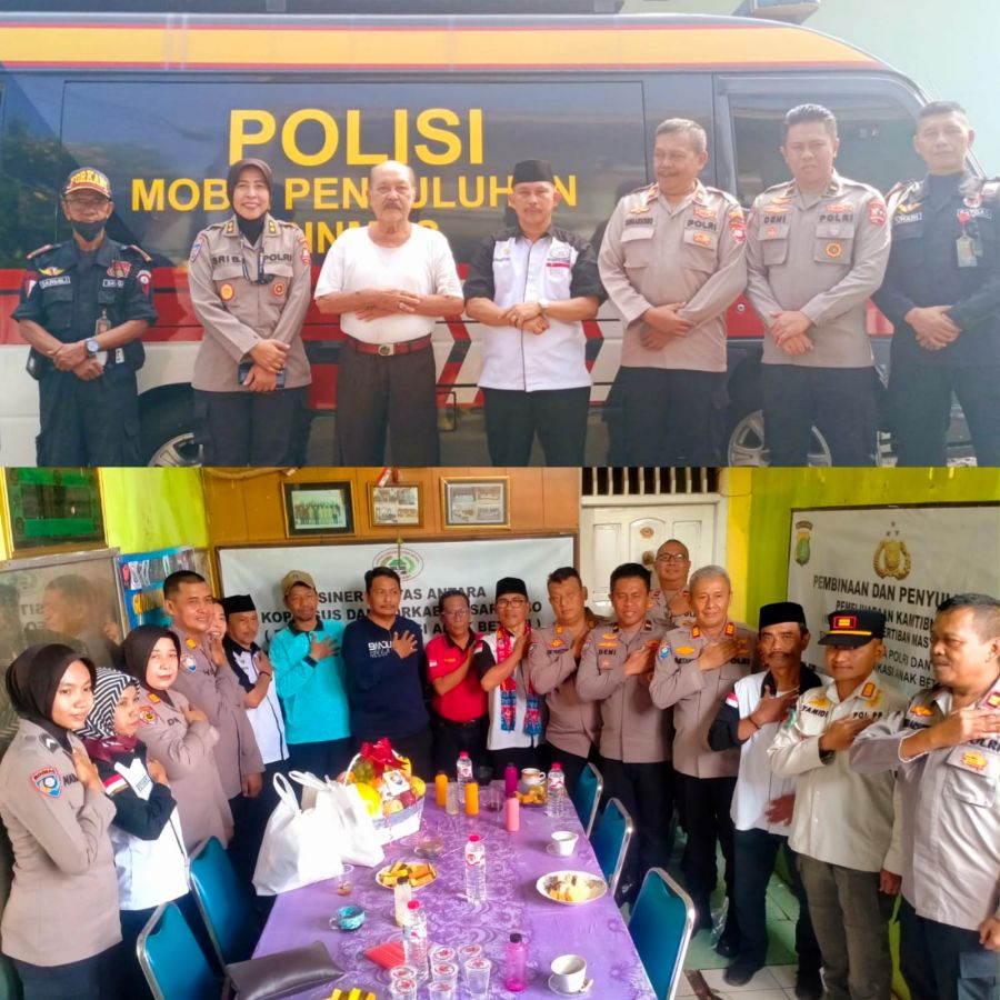 Safari Satgas NCS Mabes Polri Kunjungi Wilayah Pasar Rebo