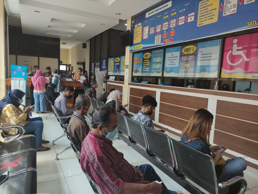 Satlantas Polres Karanganyar Sosialisasi Perpanjangan SIM Gunakan BPJS