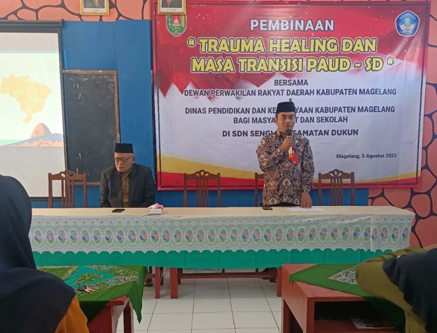 SDN Sengi 2 Gelar Sosialisasi Trauma Healing dan Masa Transisi PAUD-SD