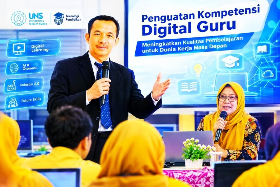 Workshop Digital 34 Guru SMK Warga Solo Jawab Tantangan Industri!