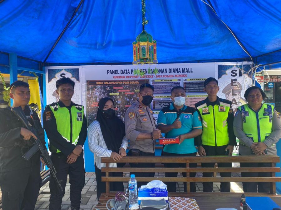 Seksi Dokkes Polres Mimika Gelar Patroli Kesehatan Pada “Operasi Ketupat Cartenz 2023”