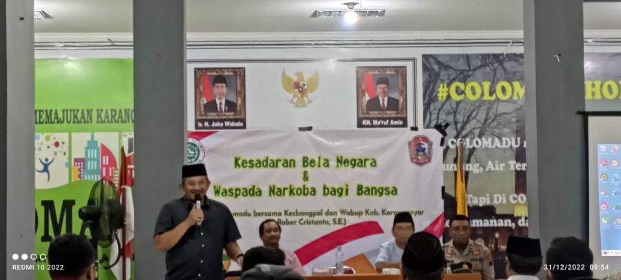MUI Kecamatan Colomadu Adakan Seminar Kesadaran Bela Negara dan Waspada Narkoba
