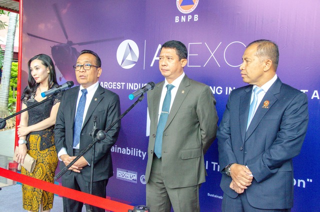 Senkom Hadiri ADEXCO 2025 BNPB di JIExpo Kemayoran Dibuka Menko PMK