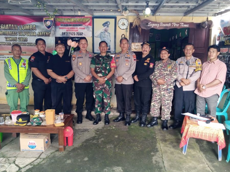 Senkom Kota Salatiga Hadiri Kegiatan Lomba Bhabinkamtibmas Tingkat Polda Jateng 2023