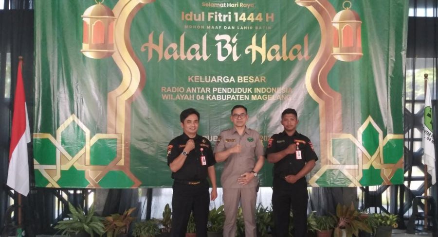 Senkom Magelang Hadiri Halal Bihalal RAPI