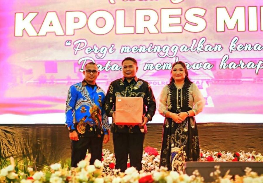 Senkom Mimika Hadiri Kenal Pamit Kapolres Mimika