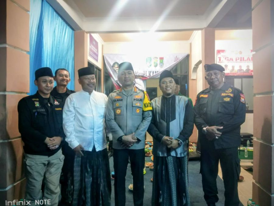Senkom Sepatan Hadiri Ngopi Kamtibmas Bersama Kapolresta Tangerang dan Muspika