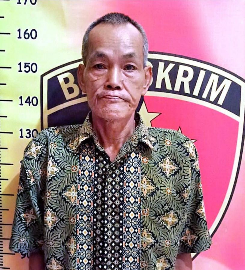 Seorang Kakek di PALI Masuk Jeruji Besi Akibat Bacok Tetangganya