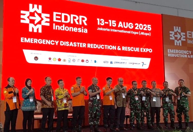 Sestama Basarnas Tutup EDRR Indonesia 2025, Senkom Berkomitmen Sinergi dalam Kegiatan SAR