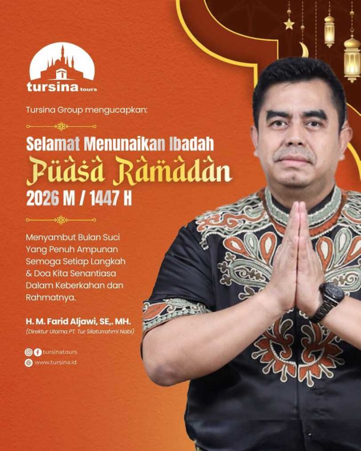 Tursina Group Mengucapkan Selamat Menunaikan Ibadah Puasa Ramadhan 2026 M /1447 H