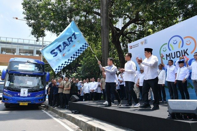 Wapres Lepas Peserta Mudik Bersama Holding BUMN Danareksa 2026