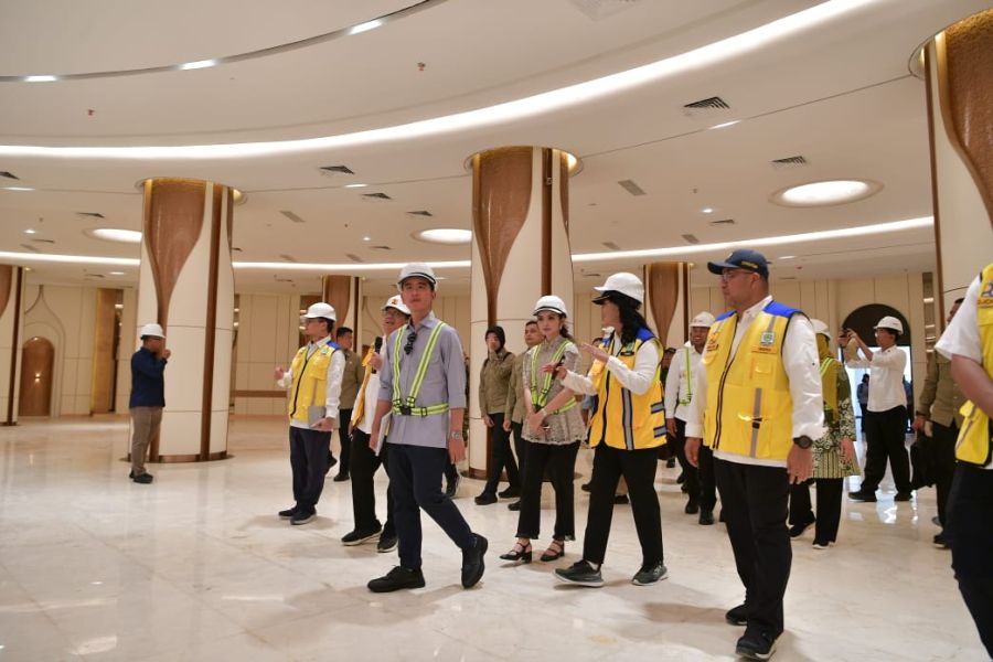 Wapres Pastikan Masjid Negara IKN Siap Digunakan Idulfitri 2026, Progres 98,4 Persen